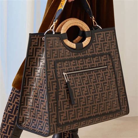 fendi shopping bag ff|Fendi tote bag 2020.